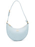 Valentino Garavani VLogo Signature Clear Blue Calf Leather Mini Hobo Bag Clear Blue