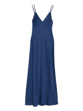 Alice + Olivia Kiro Indigo Blue Spaghetti Strap Maxi Dress Blue