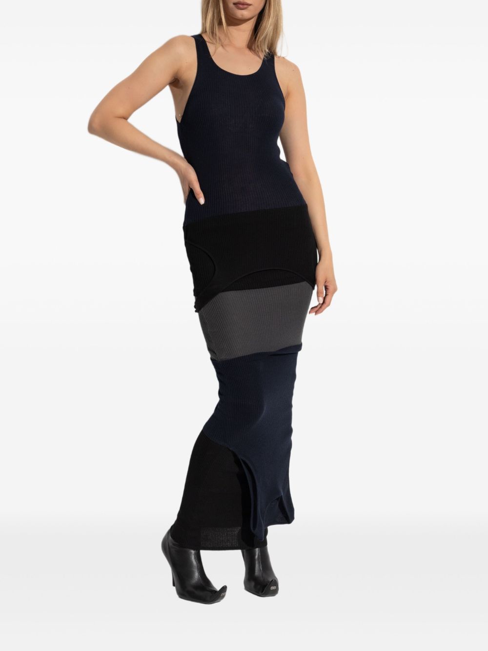Balenciaga Sleeveless maxi dress Black