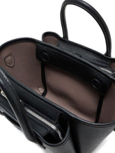 Emporio Armani Small Palmellato Shopper Bag Black