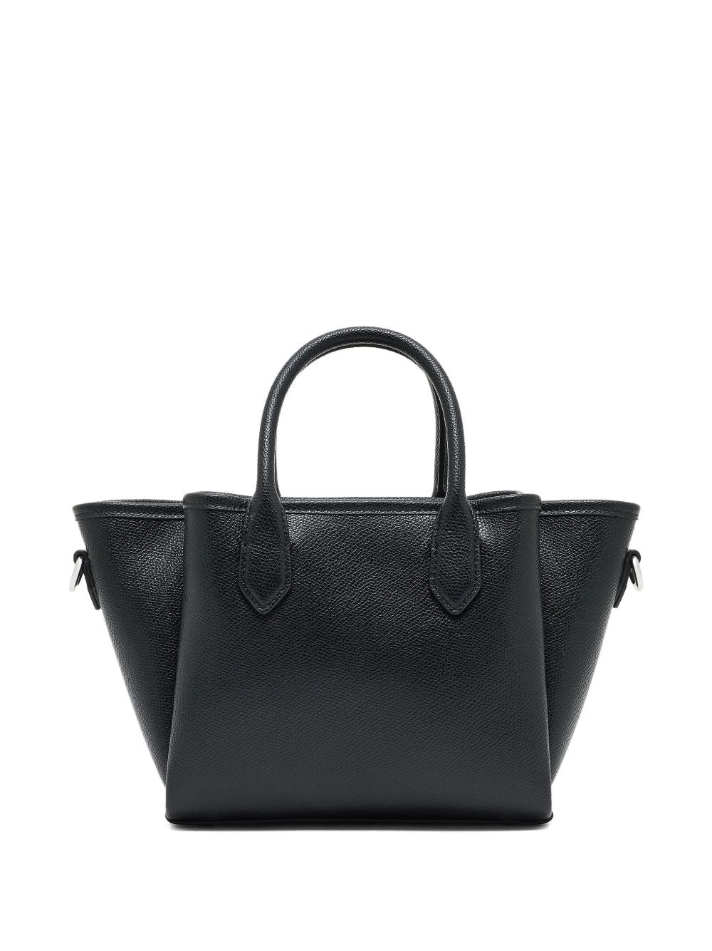 Emporio Armani Small Palmellato Shopper Bag Black