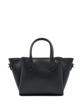 Emporio Armani Small Palmellato Shopper Bag Black