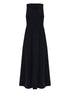 Emporio Armani Sleeveless Midi Dress Black