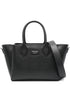 Emporio Armani Medium Palmellato Shopper Bag Black