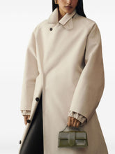 JACQUEMUS Child Mini Leather Top Handle Bag Green