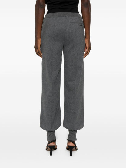 Tom Ford Silk-Blend Grey Sweatpants Grey