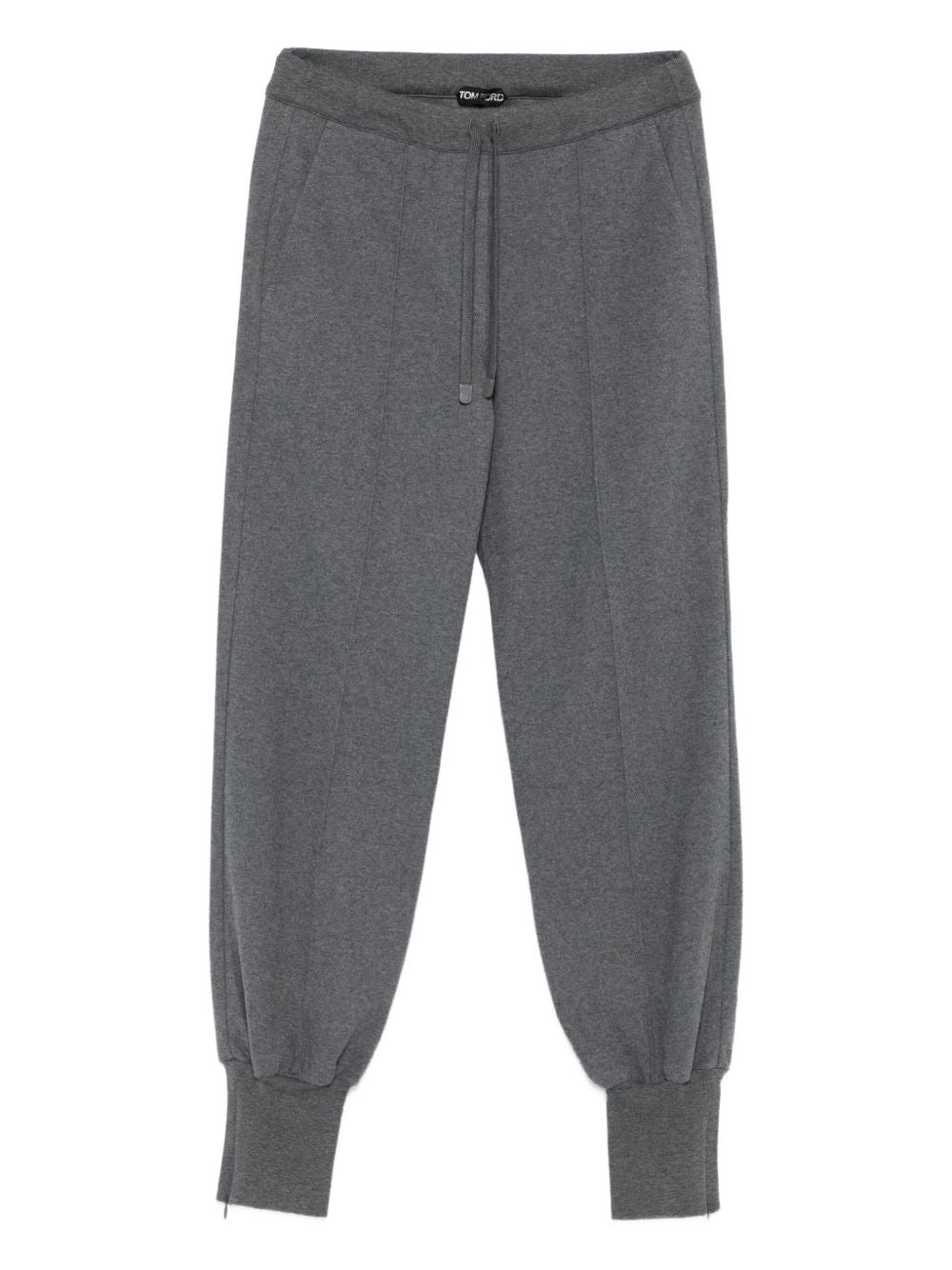 Tom Ford Silk-Blend Grey Sweatpants Grey