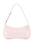 Jacquemus Le Bisou Powder Pink Leather Shoulder Bag powder