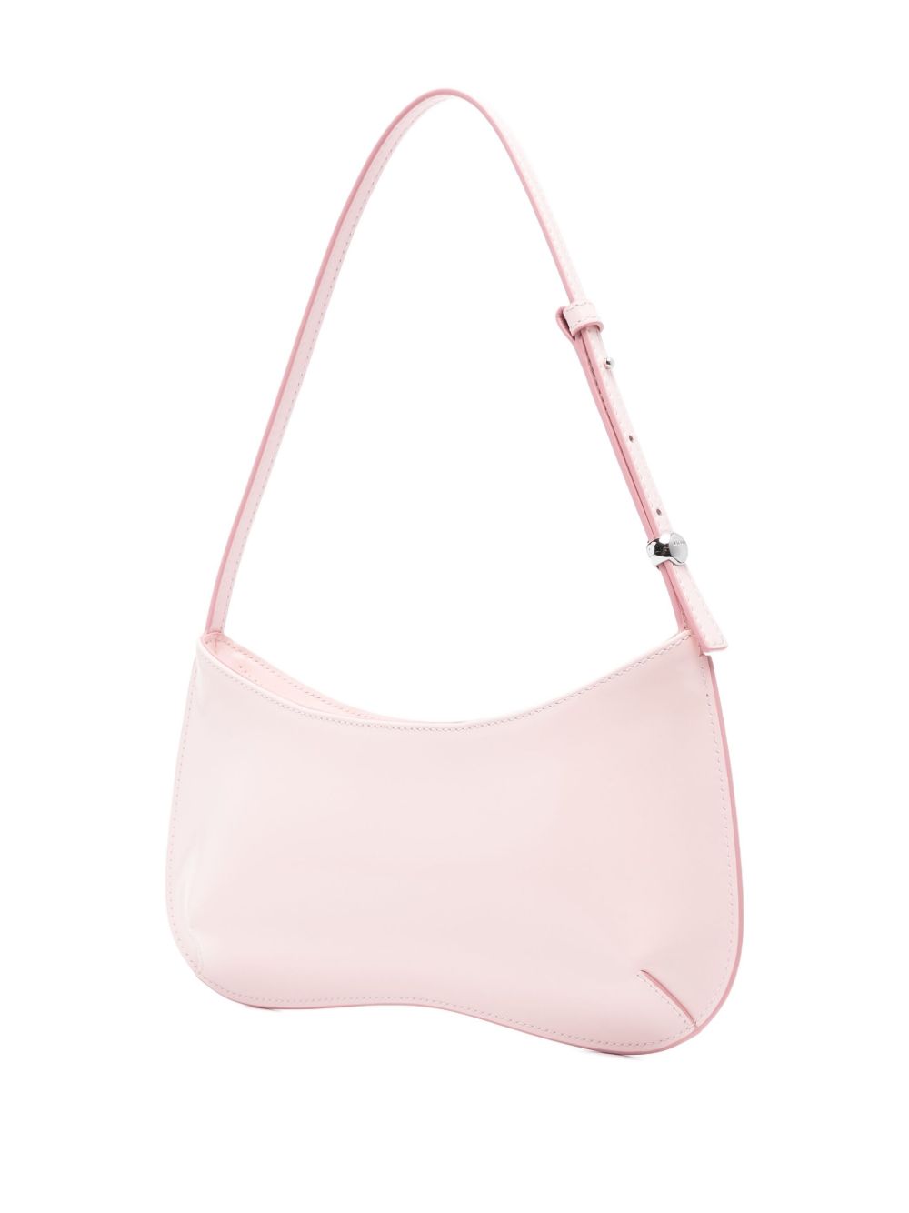 Jacquemus Le Bisou Powder Pink Leather Shoulder Bag powder
