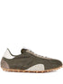 Maison Margiela Sprinters Low Panelled Quilted Sneakers Green