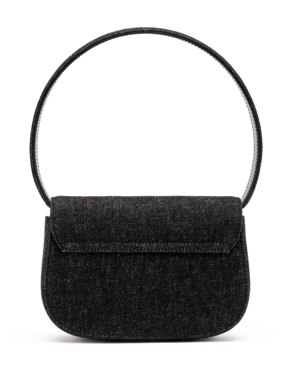 Diesel 1DR Iconic Nappa Leather Shoulder Bag Black