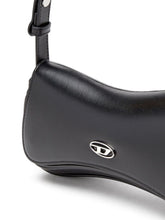 Diesel Play Semi Gloss Leather Clutch Black