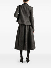 Dolce & Gabbana Single-Breasted Wool Jacket Grey Grey