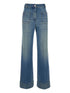 Victoria Beckham High-Rise Flared Jeans in Clear Blue clear blue
