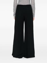 Fabiana Filippi Wide-Leg Full-Length Trousers in Black Black