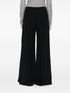 Fabiana Filippi Wide-Leg Full-Length Trousers in Black Black
