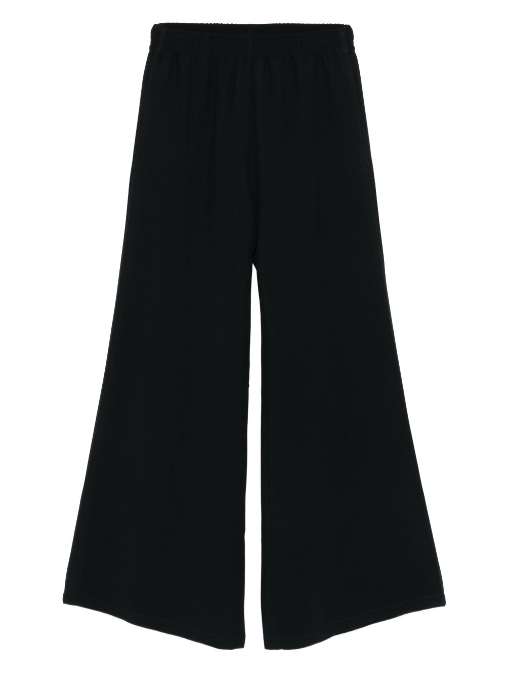 Fabiana Filippi Wide-Leg Full-Length Trousers in Black Black