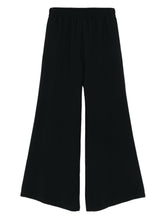 Fabiana Filippi Wide-Leg Full-Length Trousers in Black Black