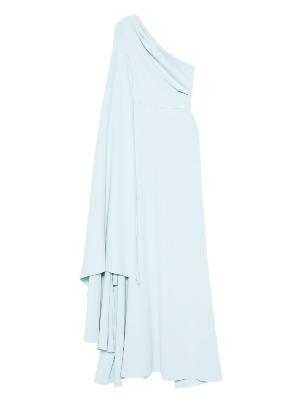 Solace London One-Shoulder Clear Blue Maxi Dress Clear Blue