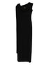 Solace London Sleeveless Side-Split Maxi Dress Black