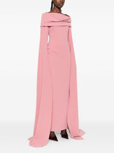 Solace London Nuri midi dress Pink