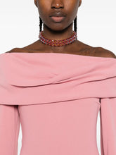 Solace London Off-Shoulder Maxi Dress Pink pink