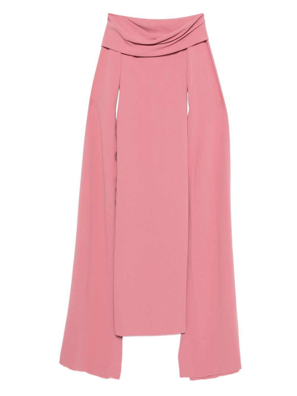 Solace London Off-Shoulder Maxi Dress Pink pink