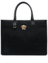 Versace Large Medusa Black Tote Bag Black