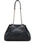 Marc Jacobs The Sack Chain Leather Shoulder Bag Black