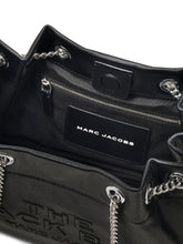 Marc Jacobs The Sack Chain Leather Shoulder Bag Black