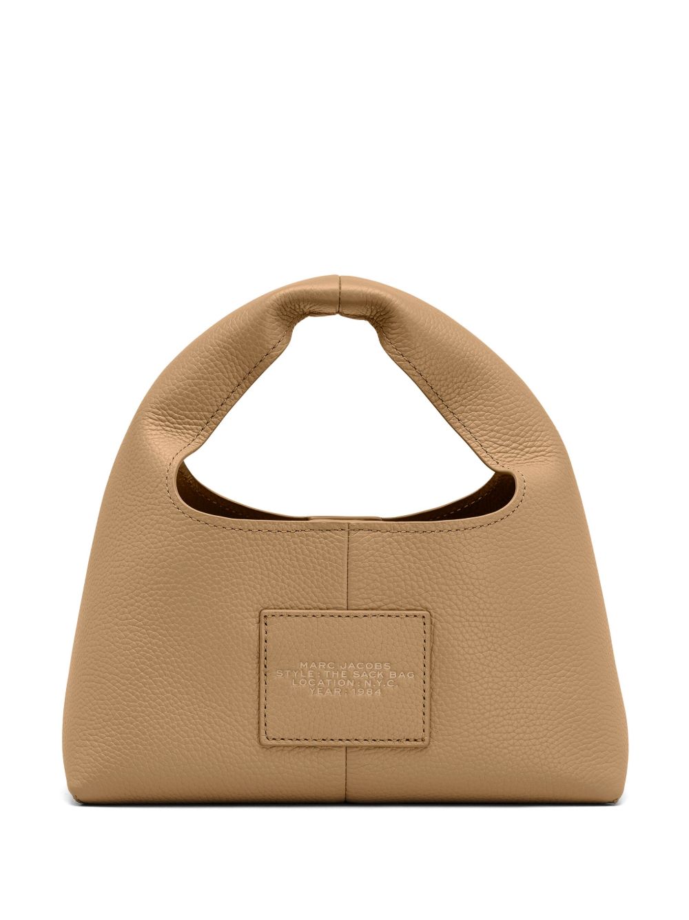 Marc Jacobs The Mini Sack Leather Handbag Camel