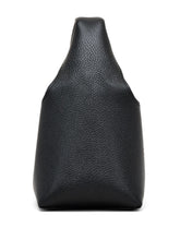 Marc Jacobs The Sack Mini Debossed-Leather Tote Bag Black