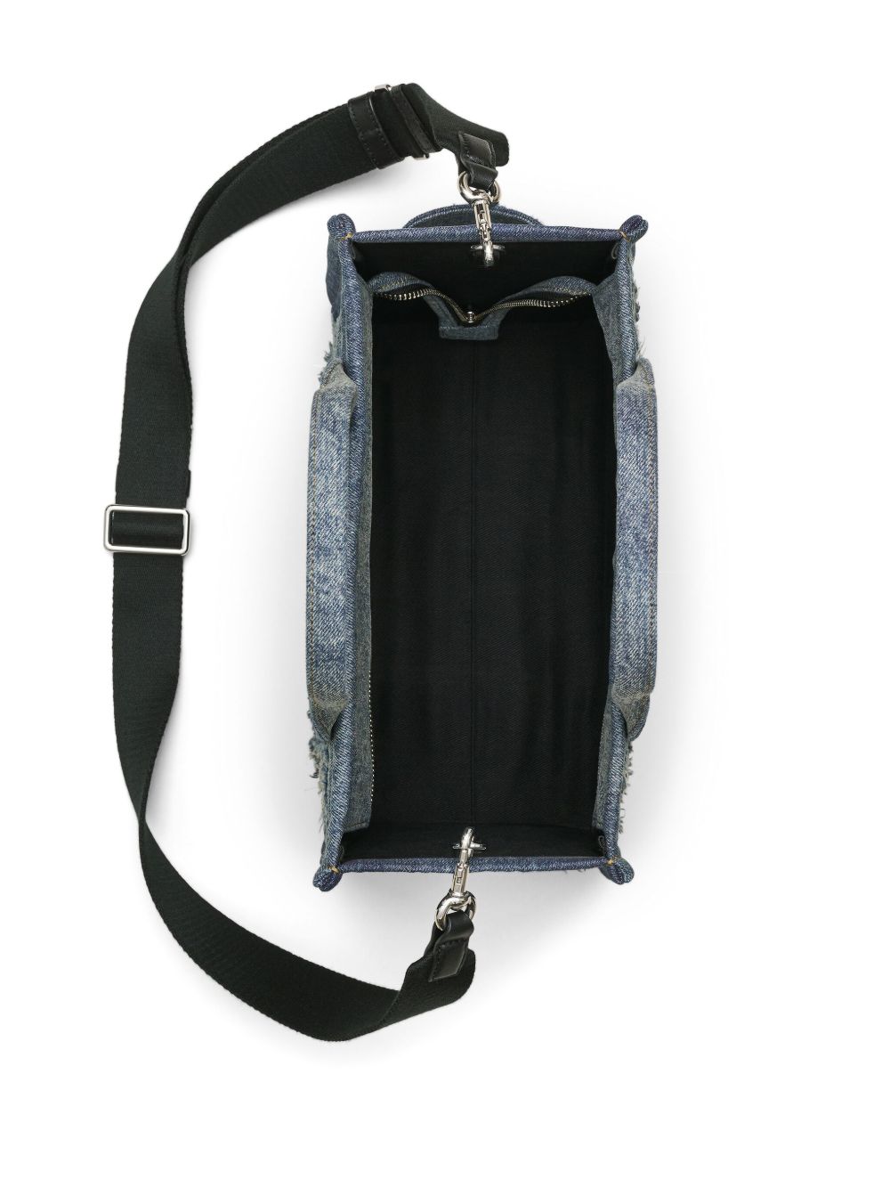 Marc Jacobs The Rip and Repair Denim Medium Tote Bag Blue