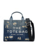 Marc Jacobs The Rip and Repair Denim Medium Tote Bag Blue