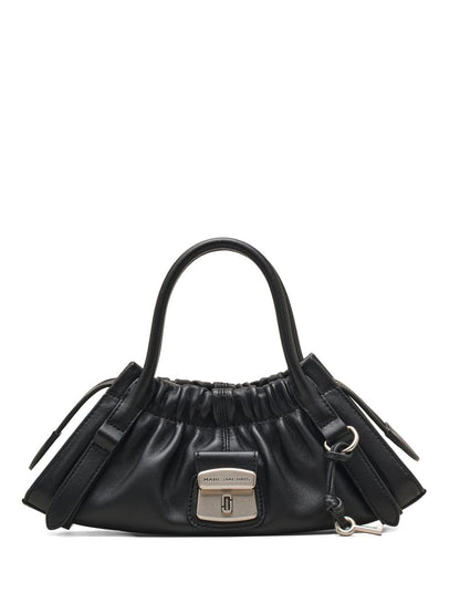 Marc Jacobs Christina Small Satchel Black Leather Bag Black