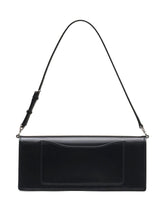Marc Jacobs The Mirror Flower Cut-Out Leather Shoulder Bag Black