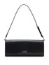 Marc Jacobs The Mirror Flower Cut-Out Leather Shoulder Bag Black