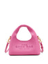 Marc Jacobs The Micro Crossbody Sack Pink Leather Bag Fuchsia