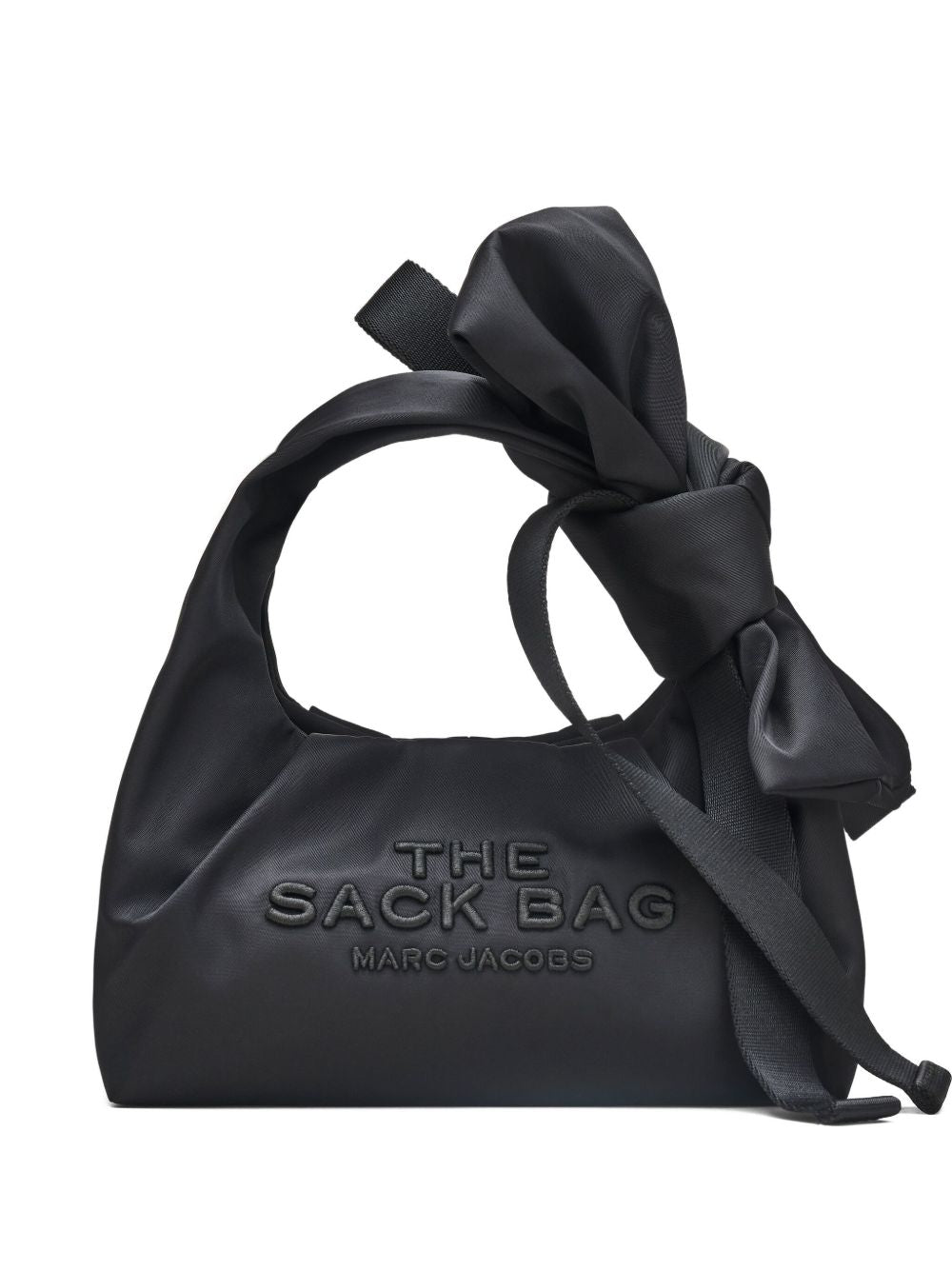 Marc Jacobs The Bow Mini Nylon Sack Bag Black