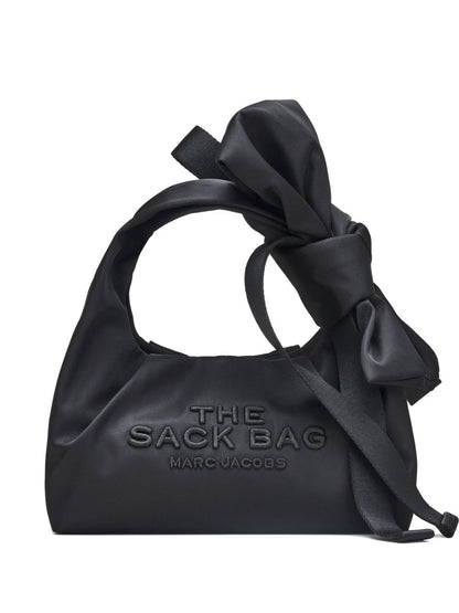 Marc Jacobs The Bow Mini Nylon Sack Bag Black