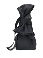 Marc Jacobs The Bow Mini Nylon Sack Bag Black