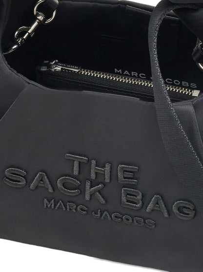 Marc Jacobs The Bow Mini Nylon Sack Bag Black