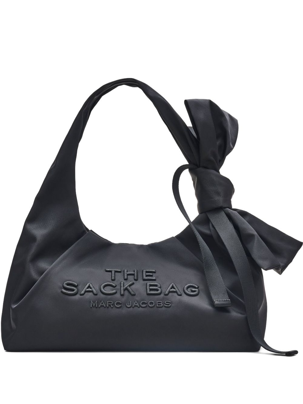 Marc Jacobs The Bow Nylon Sack Bag Black