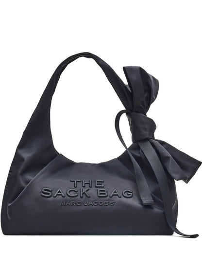 Marc Jacobs The Bow Nylon Sack Bag Black