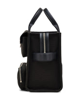 Marc Jacobs The Cargo Medium Black Cotton Tote Bag Black