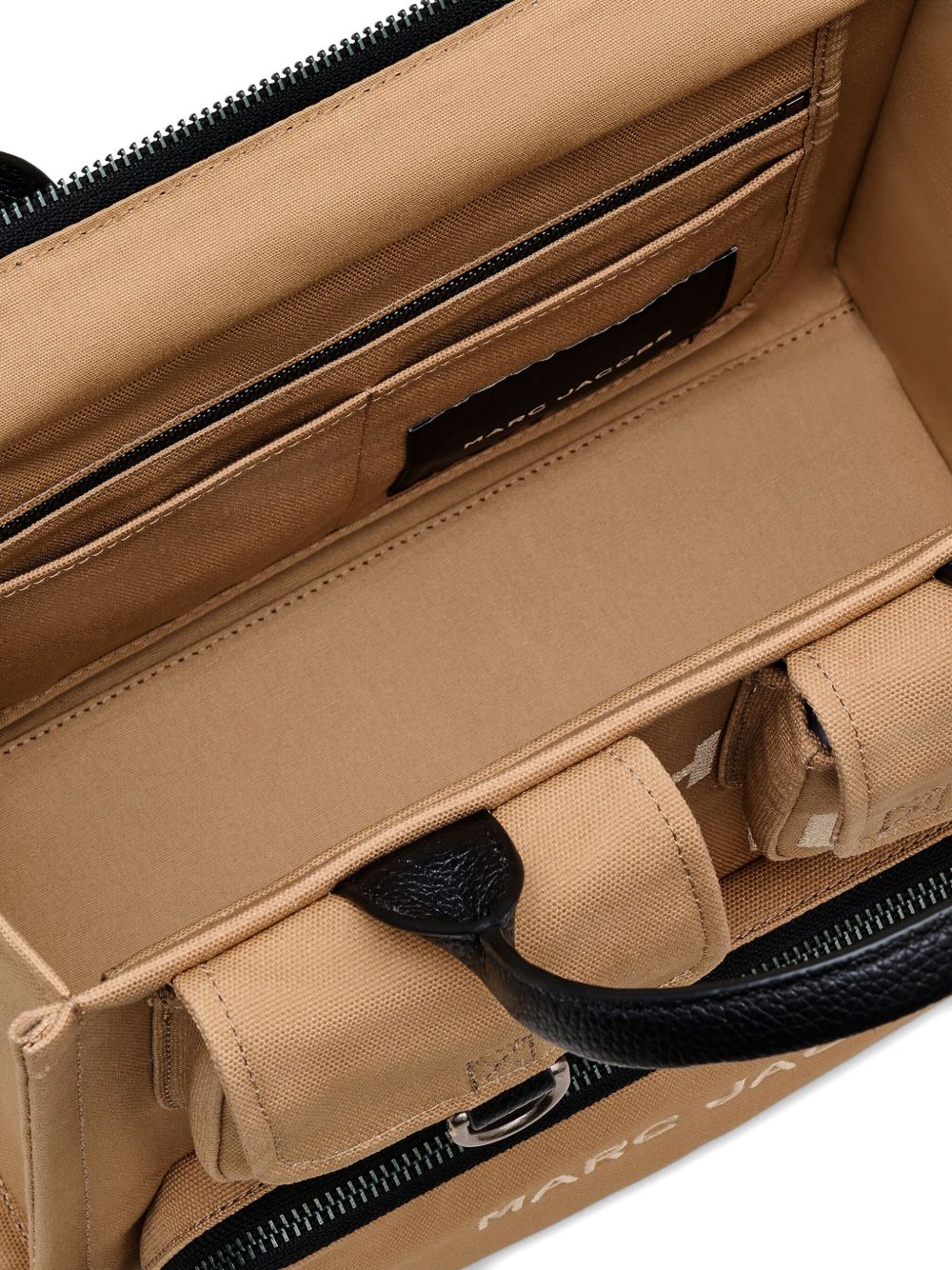 Marc Jacobs The Cargo Medium Canvas Tote Bag Camel Brown