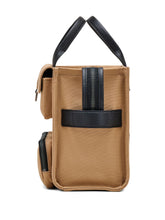 Marc Jacobs The Cargo Medium Canvas Tote Bag Camel Brown