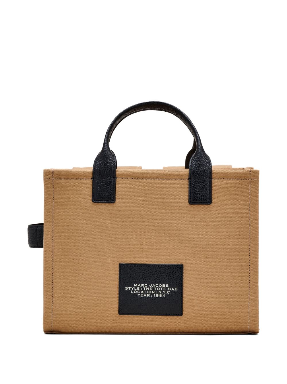 Marc Jacobs The Cargo Medium Canvas Tote Bag Camel Brown