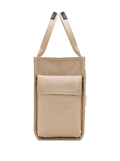 Marc Jacobs The Travel Tote Large Cotton Shopper Bag Beige
