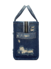 Marc Jacobs The Rip And Repair Denim Small Tote Bag Blue